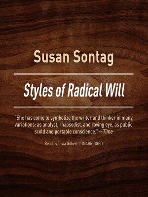 Styles of Radical Will - Audiobook